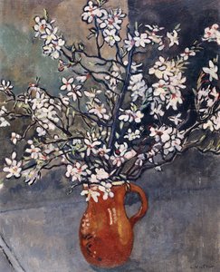 Almond Blossom, ca. 1925 (olie på lærred) af Louis Valtat