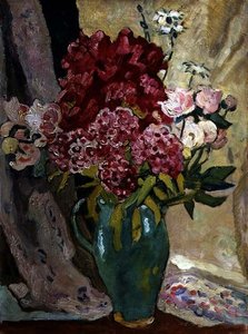 Stor buket blomster af Louis Valtat