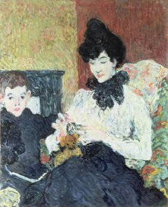 Madame Doubrere og hendes søn af Louis Valtat