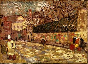 Mand på krykker af Louis Valtat