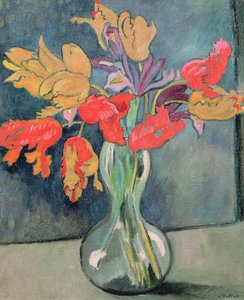 Buket af Tulipaner af Louis Valtat