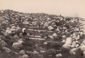 Ruiner nær Beirut, Libanon af Louis Vignes