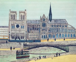 Notre-Dame (sydsiden), ca. 1933