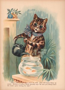 Louis Wain Cats (chromolitho) af Louis Wain