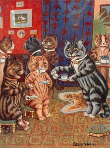 Tager te af Louis Wain