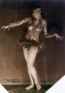 Josephine Baker og bananer. 1920