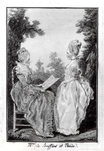 Madame la Comtesse de Boufflers og Thérèse, midten af ​​1760