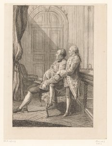 Portræt af Ludvig Filip I af Orléans og hans søn Ludvig Filip II af Orléans