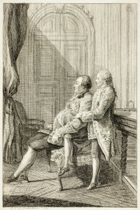 Hertugen af Orléans og hans søn
