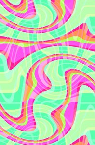 Crazy Waves (digital) af Louisa Hereford