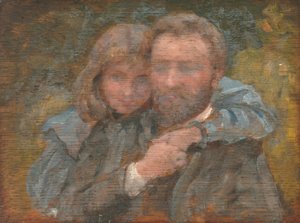 Enrico og Estella Canziani, 1880-1900.