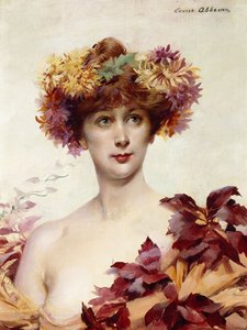 Et portræt af Sarah Bernhardt,