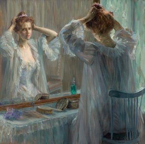 Toilettet, 1898.