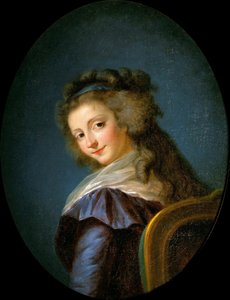 Portræt af Adelaide de la Briche 1755-1844, 1790. af Elisabeth Louise Vigee Lebrun