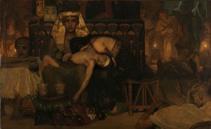Faraos førstefødte søns død Faraos førstefødte søns død af Lourens Alma Tadema