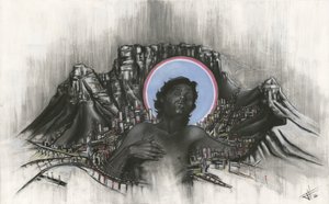 Jesus over Kapstaden af Lourens Joubert
