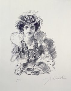 Anne Boleyn under turneringen af Lovis Corinth