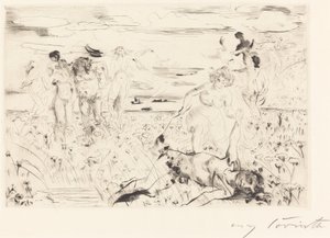 bachchanal af Lovis Corinth