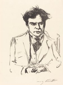 Portræt af Joseph Schwarz Portræt af Joseph Schwarz, 1916. af Lovis Corinth