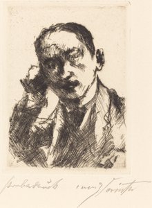 Portræt af K.S. Portræt af KS, 1920. af Lovis Corinth