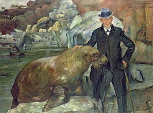 Carl Hagenbeck (1844-1913) i hans zoologiske have, 1911