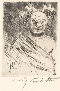 The Gastmahl of Trimalchio: pl. I (Trimalchio-banketten: pl. I) af Lovis Corinth