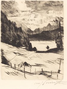 Der Walchensee (The Walchensee) af Lovis Corinth
