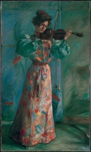 Violinspilleren af Lovis Corinth
