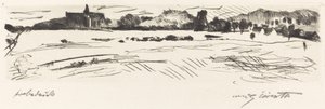 Landskab med klitter af Lovis Corinth