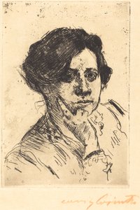 Leder af kvinde af Lovis Corinth
