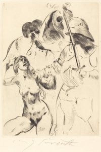 Kvindebortførelse III Bortførelse III, 1914. af Lovis Corinth