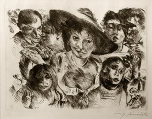 Glæde i livet af Lovis Corinth