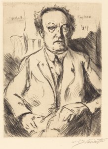 Gerhart Hauptman af Lovis Corinth
