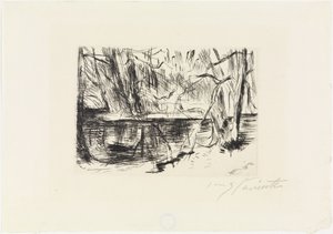 I Tiergarten af Lovis Corinth