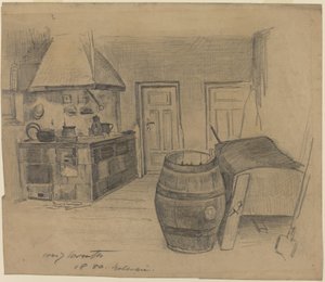 Interiør af Lovis Corinth