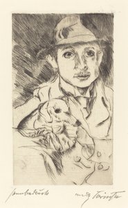 Dreng med hund Dreng med hund, 1915. af Lovis Corinth