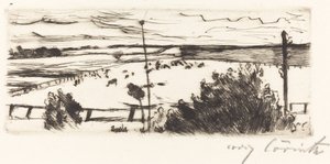 Coast Seascape, 1916. af Lovis Corinth