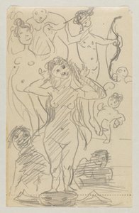Lovis Corinth og Carl Strathmann af Lovis Corinth