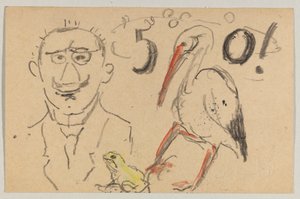 Lovis Corinth til Carl Strathmann: postkort, poststemplet 11. september 1916 af Lovis Corinth