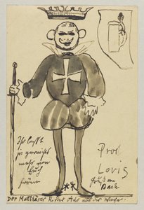Lovis Corinth til Carl Strathmann: postkort, poststemplet 21. juni 1902 og 22. juni 1902 af Lovis Corinth