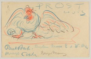 Lovis Corinth til Elly Strathmann: postkort, poststemplet 19. maj 1911 af Lovis Corinth