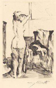 Modelstudie Study of a Model, 1916. af Lovis Corinth