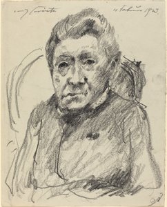 fru. Hedwig Berend, 1923. af Lovis Corinth