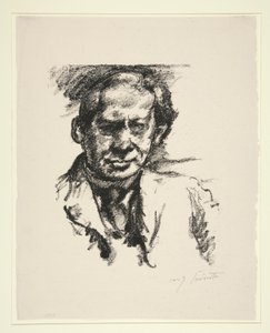 Portræt af Arno Holz af Lovis Corinth