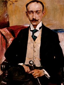 Portræt af dr. Karl Schwarz  af Lovis Corinth