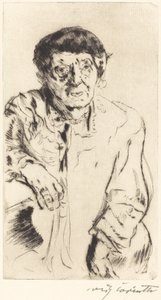 svigermor af Lovis Corinth