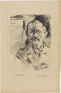 Selvportræt af Lovis Corinth