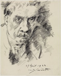 Selvportræt af Lovis Corinth