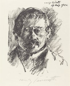 Selvportræt, 1920. af Lovis Corinth