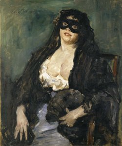 Den sorte maske af Lovis Corinth